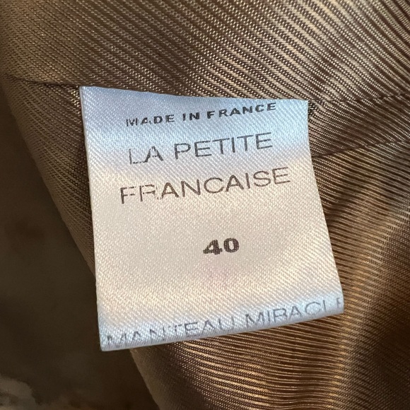 La Petite Francaise Wool belted coat - Picture 5 of 9